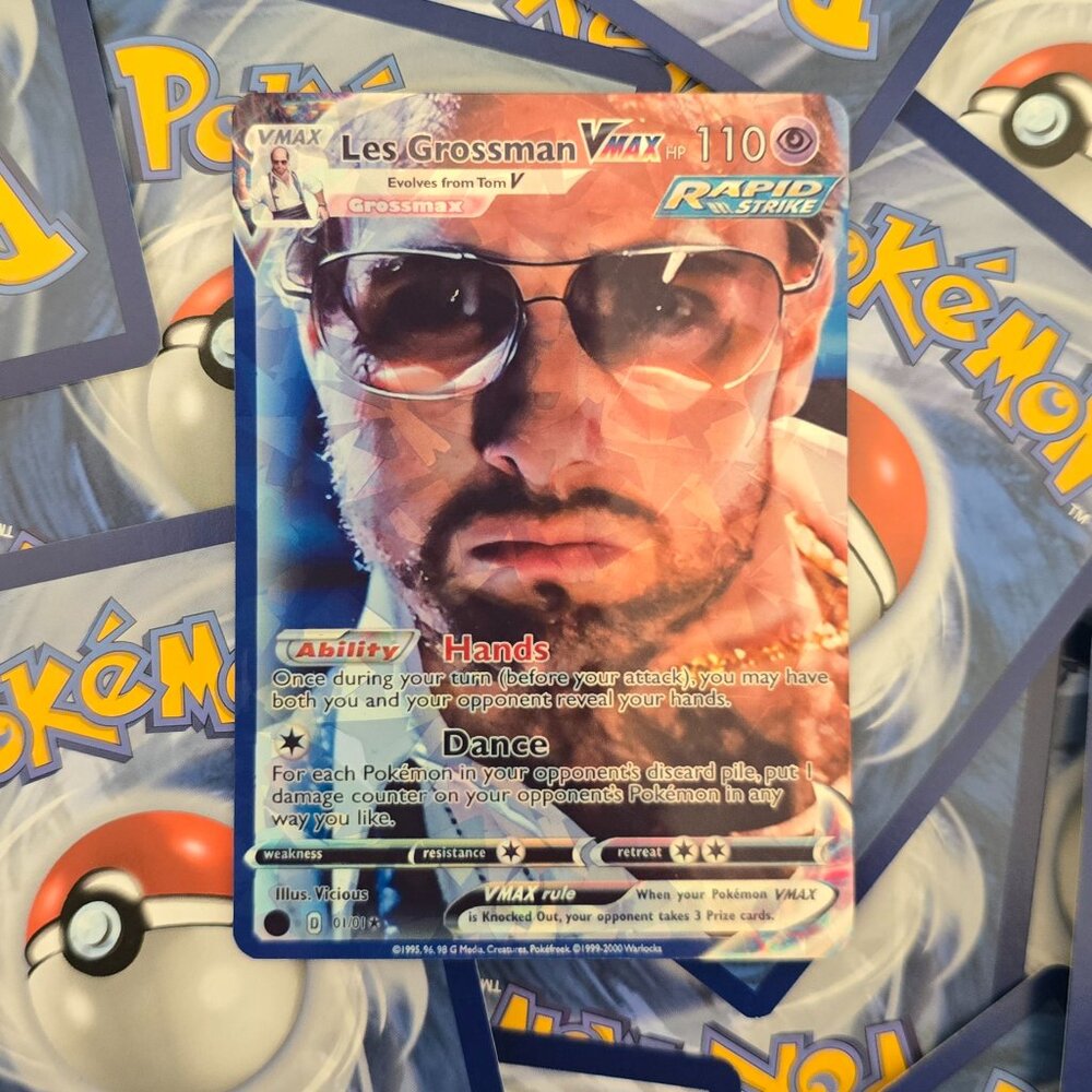 Les Grossman Pokemon Card - Tropic Thunder